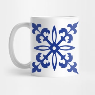 BLUE TILES DELFT PATTERN Mug